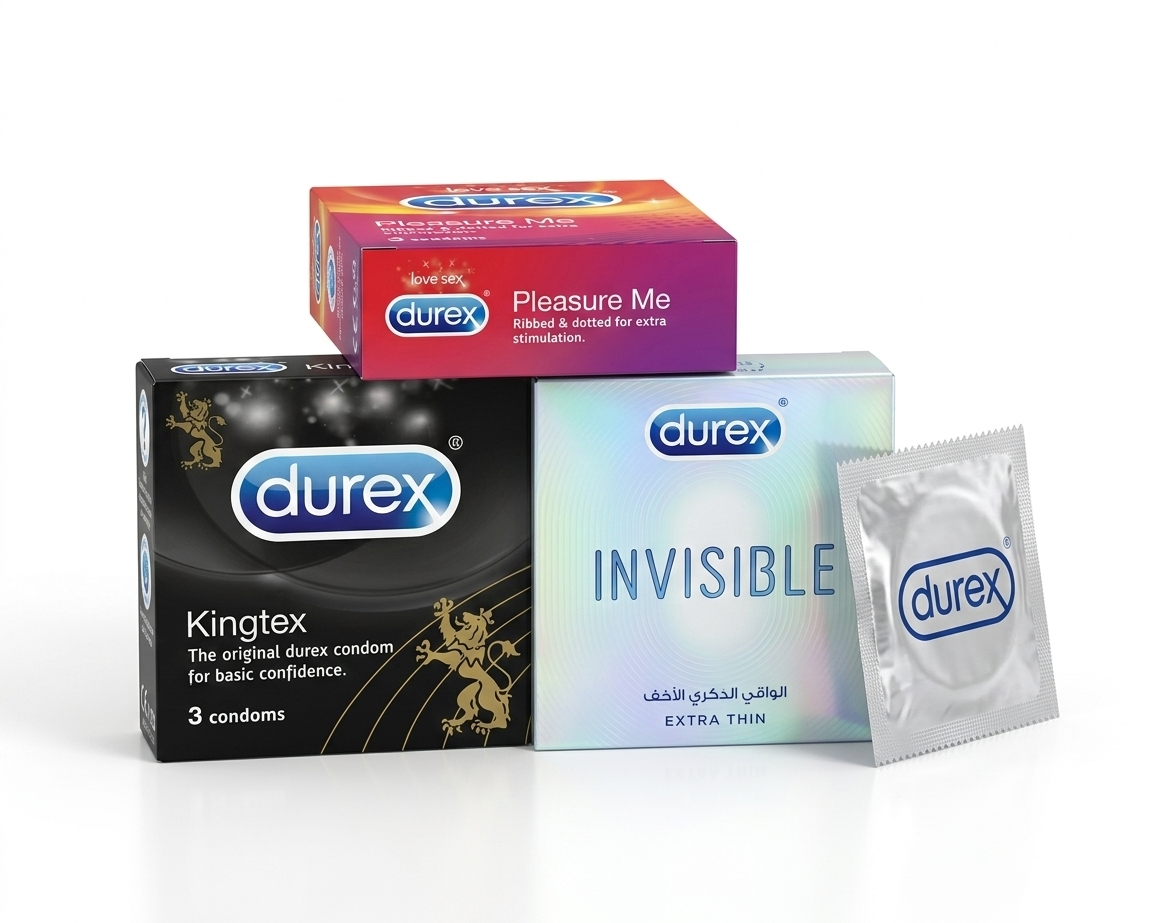 Durex Invisible & Pleasure Pack