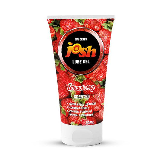 Josh Strawberry Lube Gel Tube (30ml)