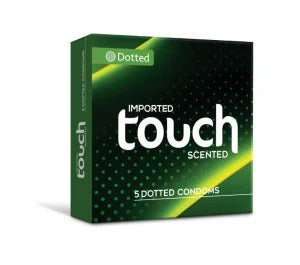 Touch Scented Dotted Condoms (5s)