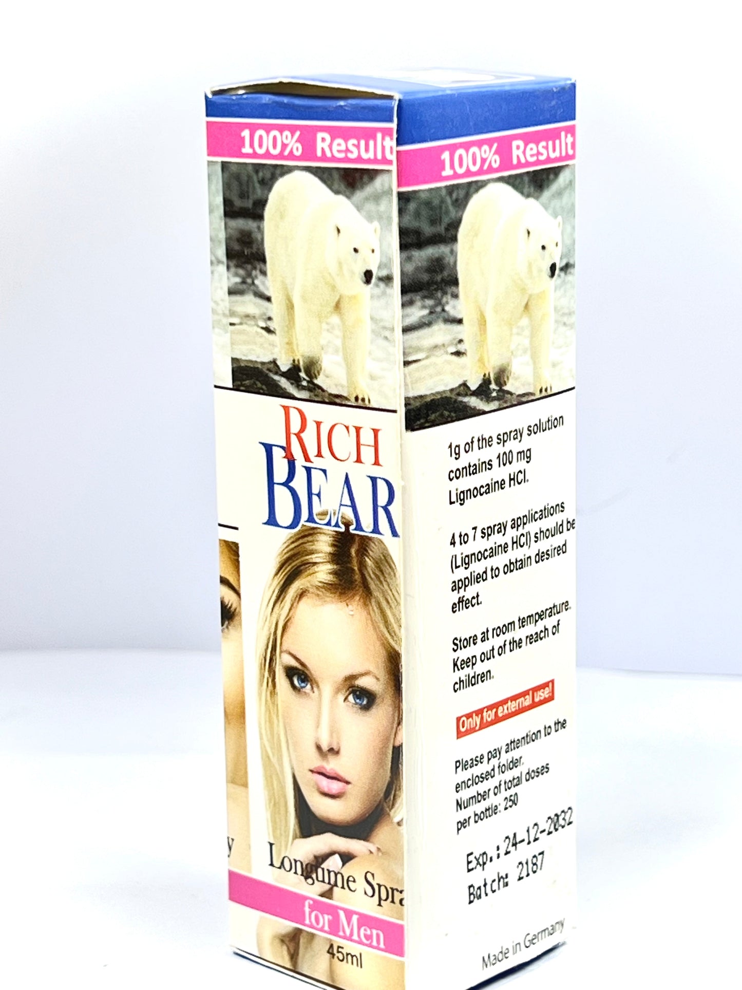 Rich bear delay sprays