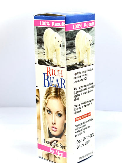 Rich bear delay sprays