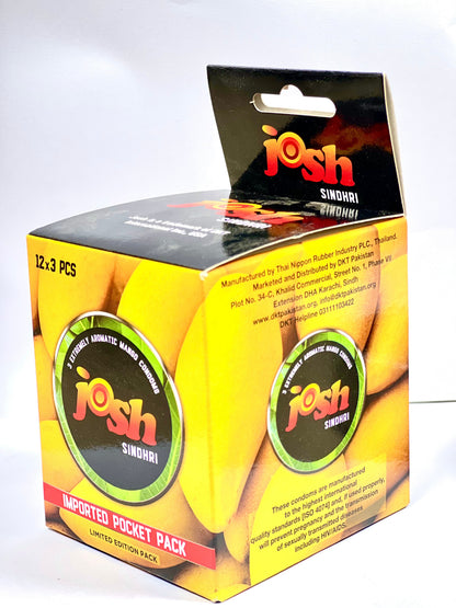 Josh Mango Flavour condom
