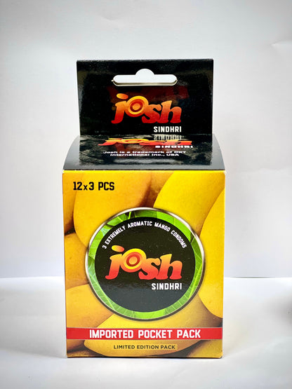 Josh Mango Flavour condom