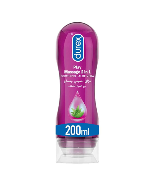 Durex 2-in-1 Massage & Lubricant – 200ml